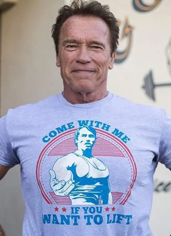Arnold Schwarzenegger's "Come With Me If You Want To Lift" Tank Top