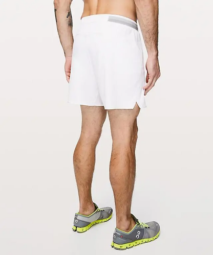 Running Shorts White - Stylish and Comfy | High Quality and Made in USA