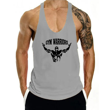 ຜູ້ຊາຍ Tank Top Gym Stringer