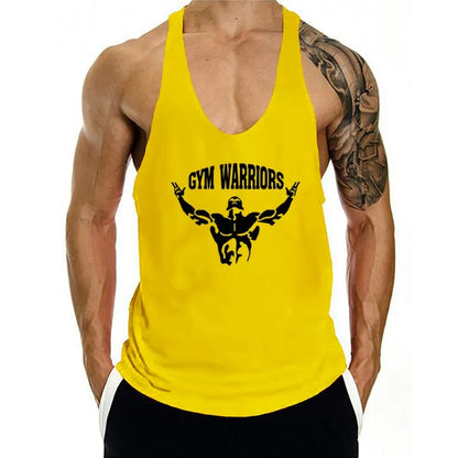 ຜູ້ຊາຍ Tank Top Gym Stringer