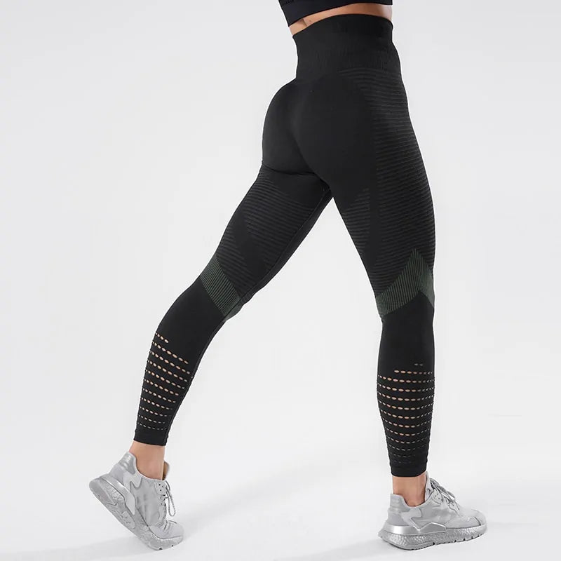 Women's High Waist Seamless Breathable Workout Legging