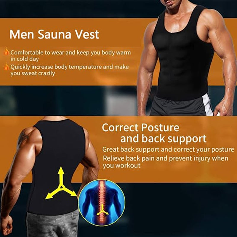 Men's Heat Trapping Sweat Trainer Shirt